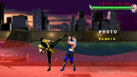  'Mortal Kombat - Animated Waterfront'   CTF  PSP