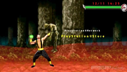  'Mortal Kombat - Animated Living Forrest'   CTF  PSP