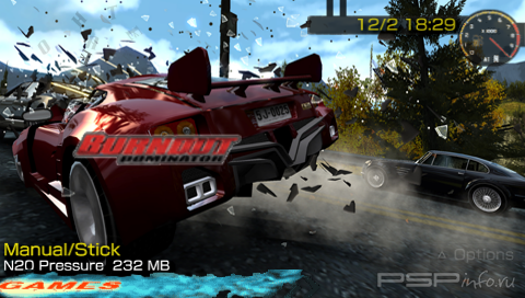  'Burnout Dominator Theme'   CTF  PSP