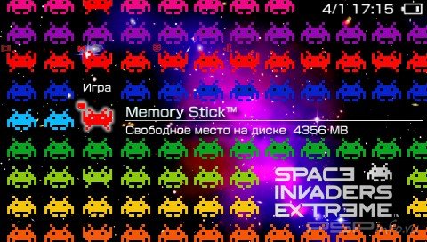  'Space Invaders Extreme 2 [RUS]'   CTF  PSP