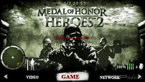 'Medal Of Honor Hereos 2'   CTF  PSP