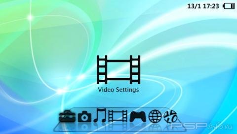  'Large Original Icons Midnight Black [RUS]'   CTF  PSP