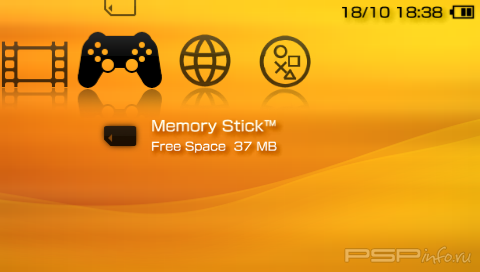  'Clear XMB Black v1'   CTF  PSP