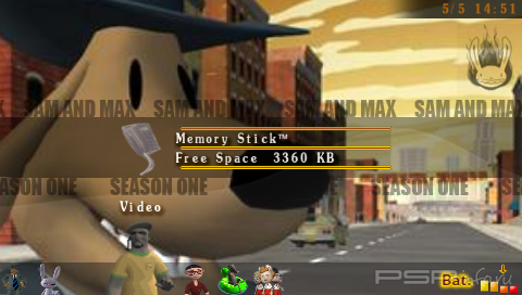  'Sam And Max'   CTF  PSP