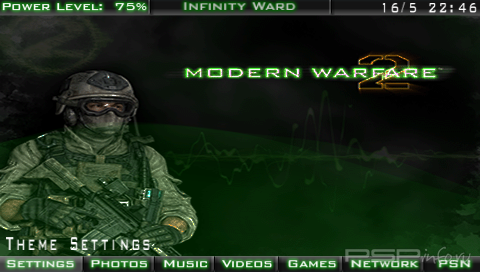  'Call of Duty Modern Warfare 2'   CTF  PSP