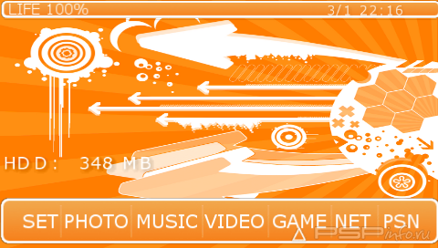  'Large Original Midnight Black 3'   CTF  PSP