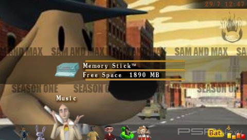  'Sam And Max'   CTF  PSP