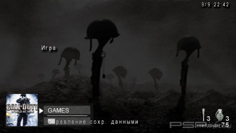 ���� 'Call of Duty: World at War [RUS]' � ������� CTF ��� PSP