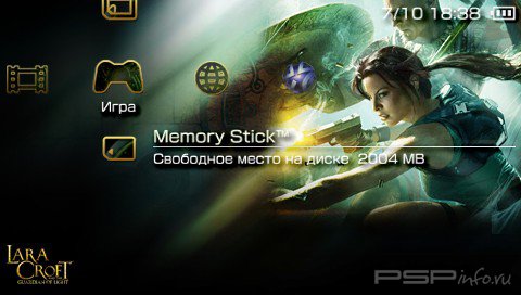 ���� 'lara croft and the guardian of light [RUS]' � ������� CTF ��� PSP