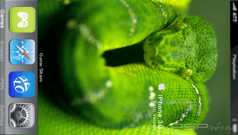 ���� 'Iphone 3G' � ������� CTF ��� PSP