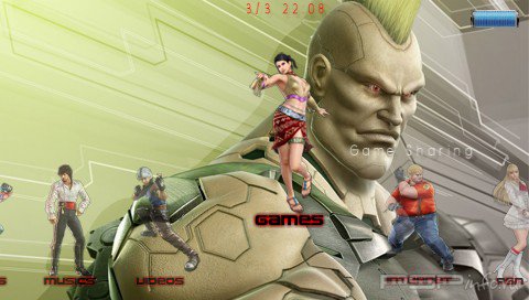 ���� 'Tekken 6' � ������� CTF ��� PSP