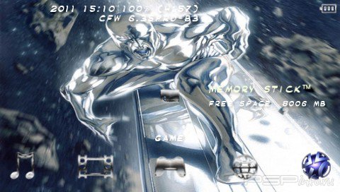 ���� 'Silver Surfer' � ������� CTF ��� PSP