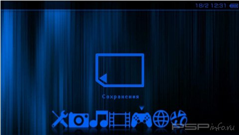  'Large Original III Blue Neon [RUS]'   CTF  PSP