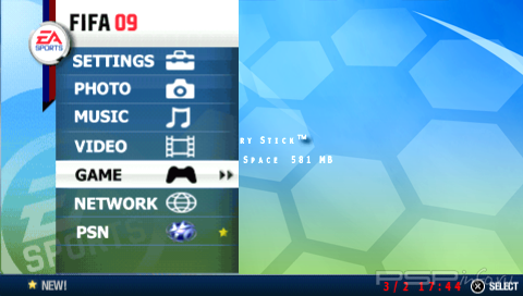  'FIFA 09'   CTF  PSP