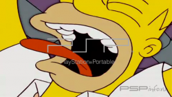  'Homer Simpson'   GAMEBOOT  PSP