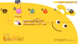 'LocoRoco'   PTF  PSP