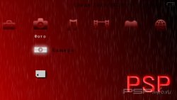  'Simple theme (red) [RUS]'   PTF  PSP