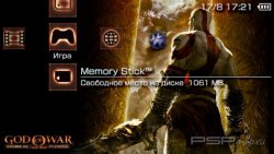  'God Of War 3 [RUS]'   PTF  PSP