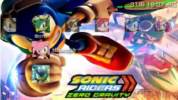 ���� 'Sonic Riders: Zero Gravity [RUS]' � ������� PTF ��� PSP