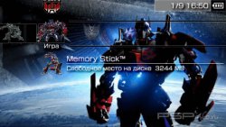 ���� 'Transformer [RUS]' � ������� PTF ��� PSP