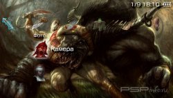 ���� 'God of War [RUS]' � ������� PTF ��� PSP
