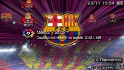 ���� 'Barcelona [RUS]' � ������� PTF ��� PSP