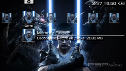  'Star Wars: The Force Unleashed 2 [RUS]'   PTF  PSP