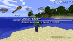  'Minecraft [RUS]'   PTF  PSP