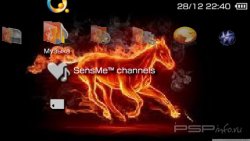 Тема 'The horse [RUS]' в формате PTF для PSP