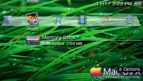  'MAC OS X'   PTF  PSP