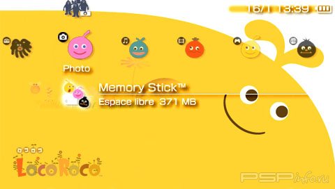  'LocoRoco'   PTF  PSP