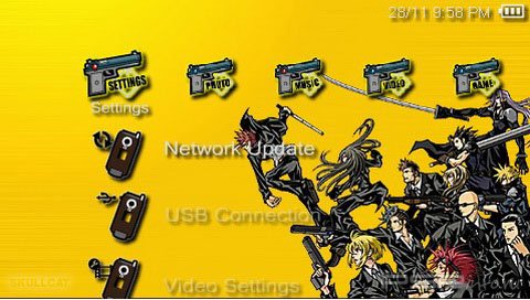  'Final Fantasy 7'   PTF  PSP