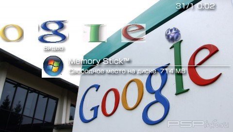 ���� 'Google [RUS]' � ������� PTF ��� PSP