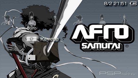 ���� 'Afro Samurai [RUS]' � ������� PTF ��� PSP