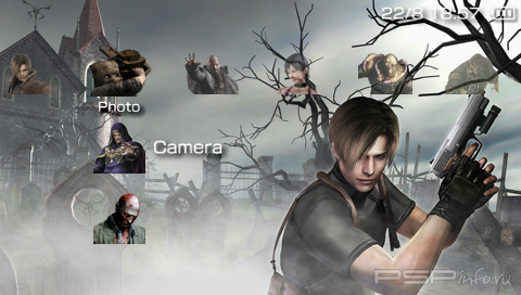 ���� 'Resident evil' � ������� PTF ��� PSP