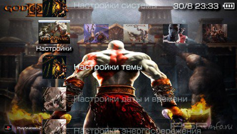 ���� 'God of War: Kratos [RUS]' � ������� PTF ��� PSP