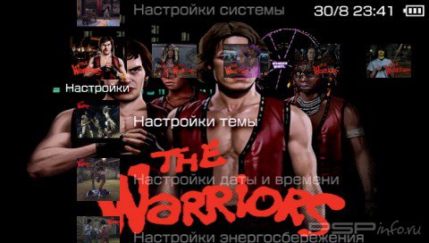 ���� 'The Warriors [RUS]' � ������� PTF ��� PSP