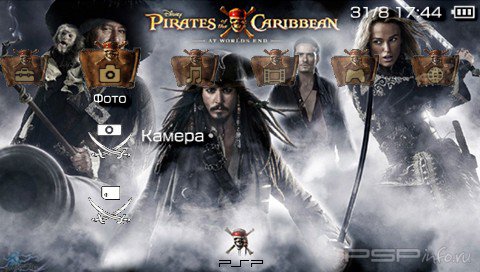 ���� 'Pirates of the Caribbean [RUS]' � ������� PTF ��� PSP
