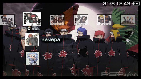 ���� 'Naruto: Akatsuki [RUS]' � ������� PTF ��� PSP