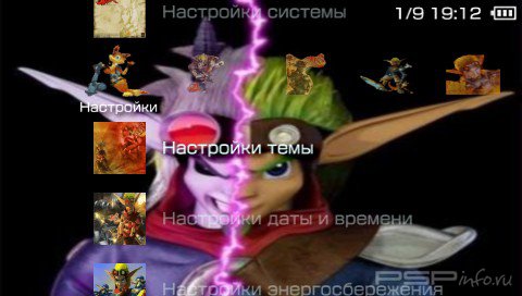 ���� 'Jak [RUS]' � ������� PTF ��� PSP