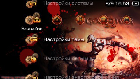 ���� 'God of War: Kratos [RUS]' � ������� PTF ��� PSP