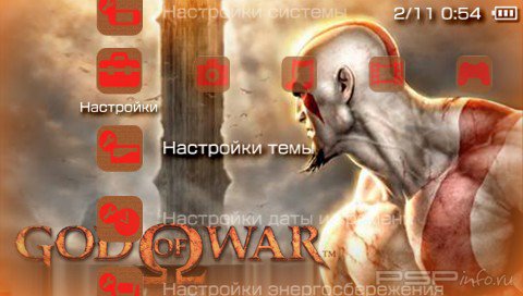 ���� 'God of War: Chains of Olimpus [RUS]' � ������� PTF ��� PSP