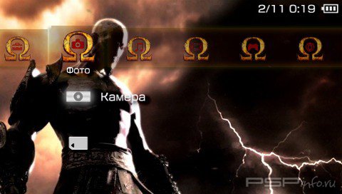 ���� 'God of War III [RUS]' � ������� PTF ��� PSP