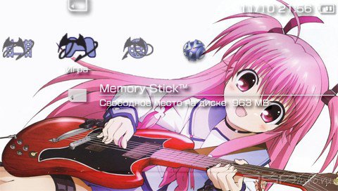 ���� 'Angel Beats [RUS]' � ������� PTF ��� PSP