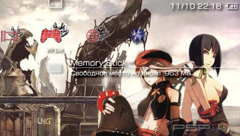 ���� 'God Eater [RUS]' � ������� PTF ��� PSP