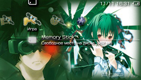 ���� 'Mushiuta [RUS]' � ������� PTF ��� PSP