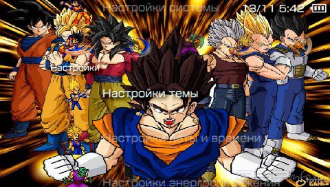 ���� 'Dragon Ball Z [RUS]' � ������� PTF ��� PSP