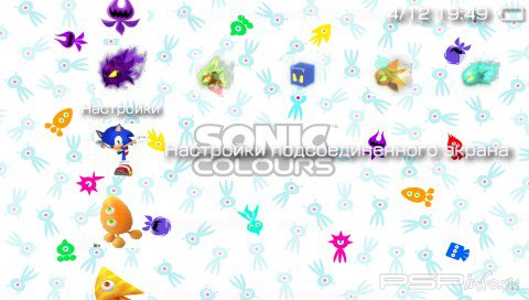 ���� 'Sonic Colors [RUS]' � ������� PTF ��� PSP