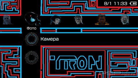 ���� 'Tron Legacy [RUS]' � ������� PTF ��� PSP