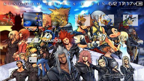 ���� 'Kingdom Hearts Final MIX [RUS]' � ������� PTF ��� PSP